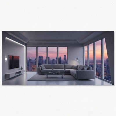 Graph showing mortgage rate trends for December 2025, no text, no words, no typography, 8K, clean image